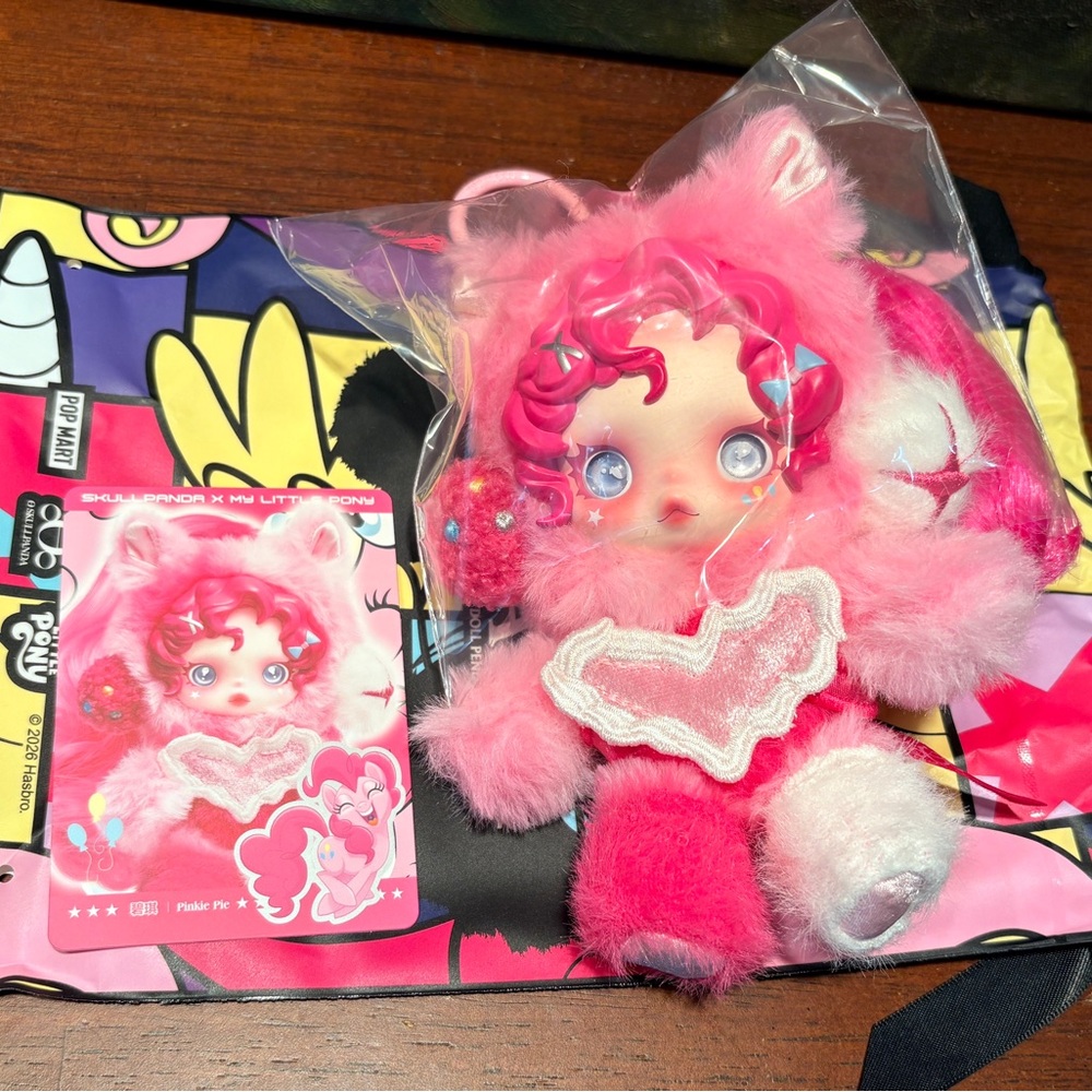 UNOPENED Skullpanda x My Little Pony - Pinkie Pie